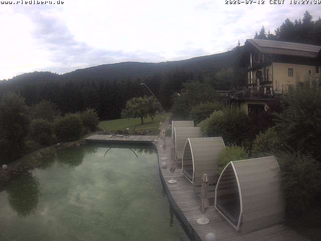 Archived image Webcam Hotel Riedlberg, Bavarian Forest