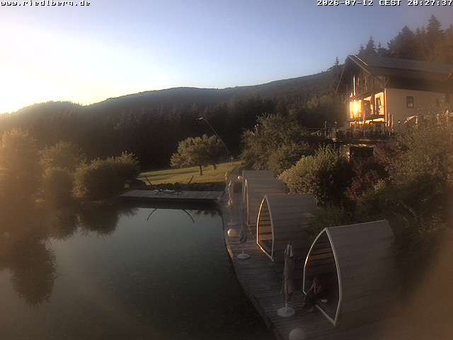 Archiv Foto Webcam Hotel Riedlberg, Bayerischer Wald