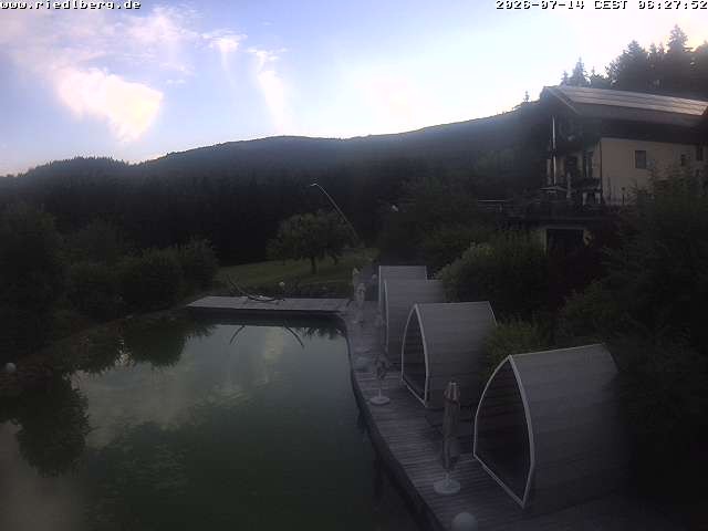 Archiv Foto Webcam Hotel Riedlberg, Bayerischer Wald