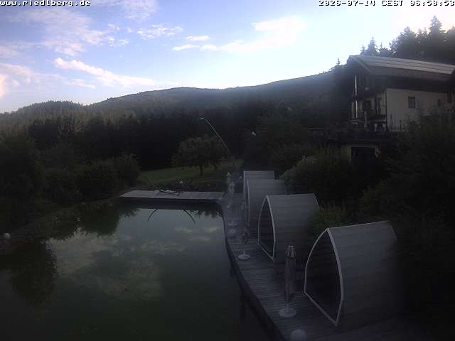 Archiv Foto Webcam Hotel Riedlberg, Bayerischer Wald
