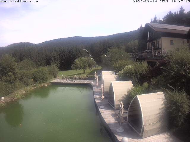 Archiv Foto Webcam Hotel Riedlberg, Bayerischer Wald