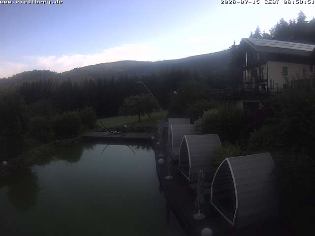 Archived image Webcam Hotel Riedlberg, Bavarian Forest