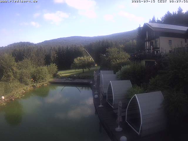Archived image Webcam Hotel Riedlberg, Bavarian Forest
