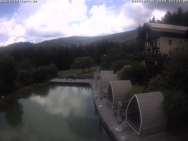 Archived image Webcam Hotel Riedlberg, Bavarian Forest