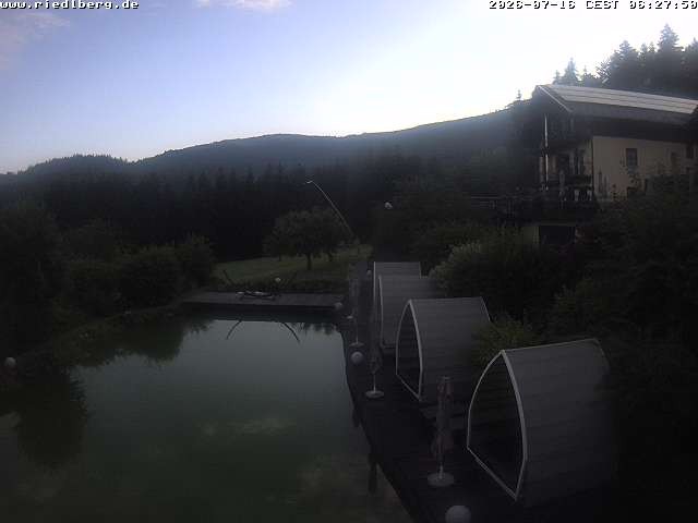 Archived image Webcam Hotel Riedlberg, Bavarian Forest