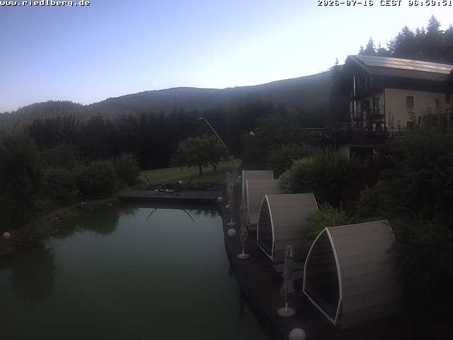 Archived image Webcam Hotel Riedlberg, Bavarian Forest