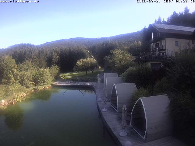 Archiv Foto Webcam Hotel Riedlberg, Bayerischer Wald