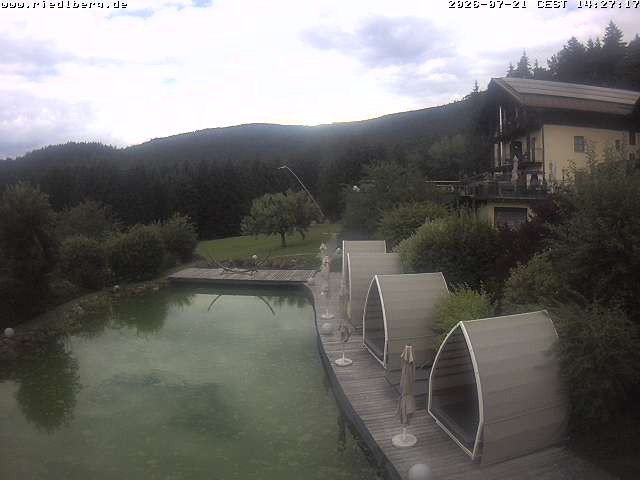 Archived image Webcam Hotel Riedlberg, Bavarian Forest