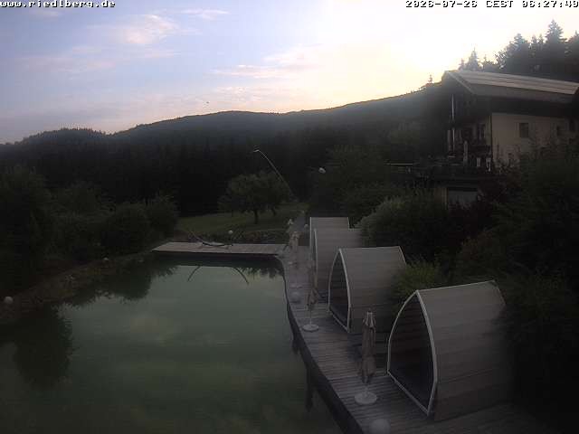 Archiv Foto Webcam Hotel Riedlberg, Bayerischer Wald