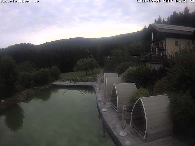 Archiv Foto Webcam Hotel Riedlberg, Bayerischer Wald