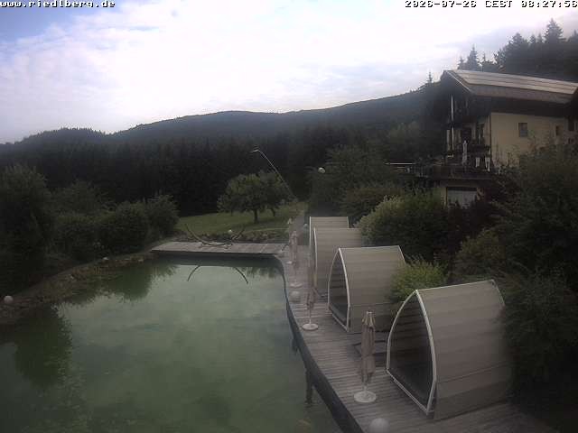 Archiv Foto Webcam Hotel Riedlberg, Bayerischer Wald
