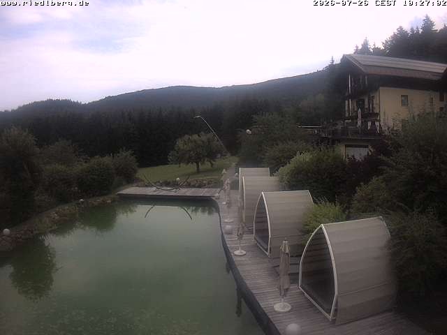 Archiv Foto Webcam Hotel Riedlberg, Bayerischer Wald