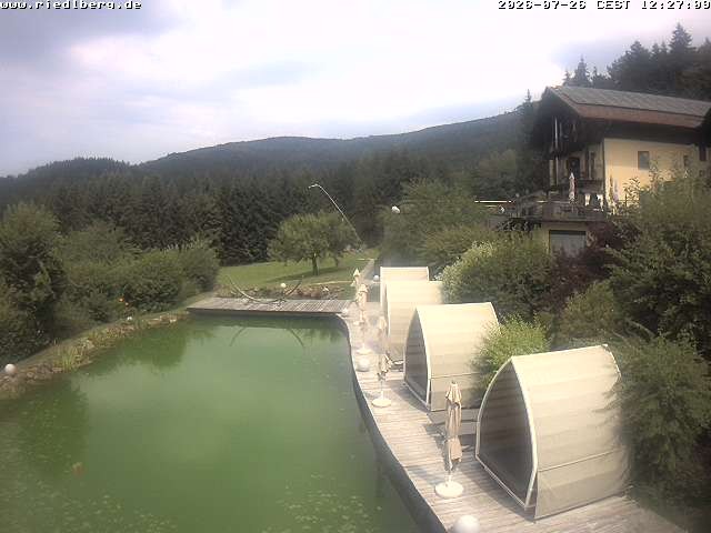 Archiv Foto Webcam Hotel Riedlberg, Bayerischer Wald