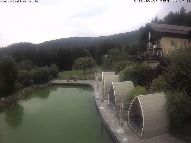 Archiv Foto Webcam Hotel Riedlberg, Bayerischer Wald