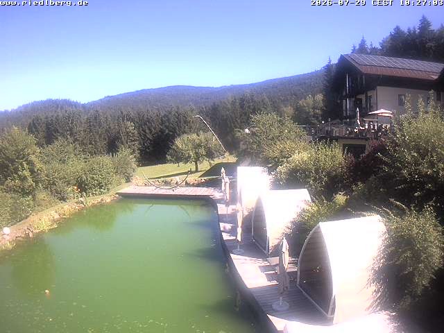 Archiv Foto Webcam Hotel Riedlberg, Bayerischer Wald