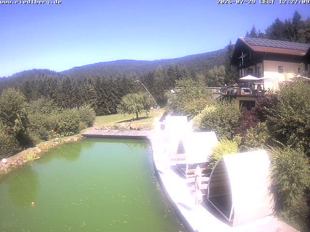 Archiv Foto Webcam Hotel Riedlberg, Bayerischer Wald