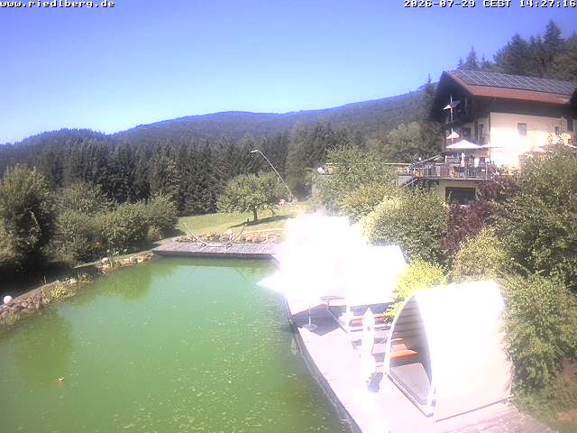 Archiv Foto Webcam Hotel Riedlberg, Bayerischer Wald