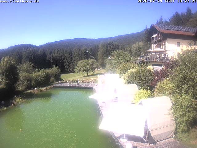 Archiv Foto Webcam Hotel Riedlberg, Bayerischer Wald