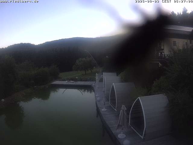 Archived image Webcam Hotel Riedlberg, Bavarian Forest
