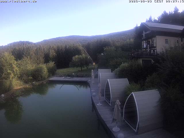 Archived image Webcam Hotel Riedlberg, Bavarian Forest