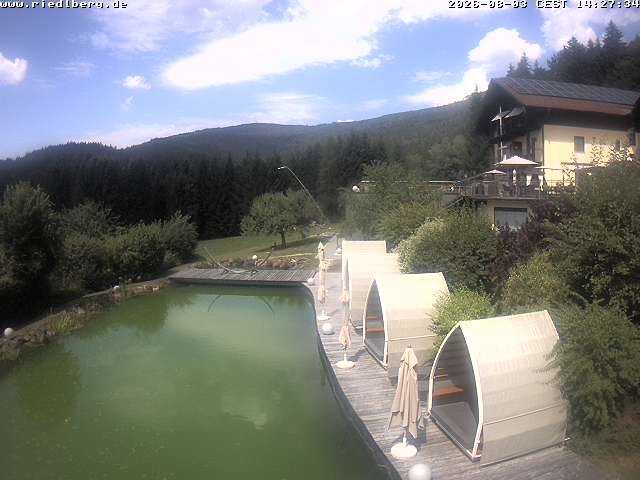 Archiv Foto Webcam Hotel Riedlberg, Bayerischer Wald