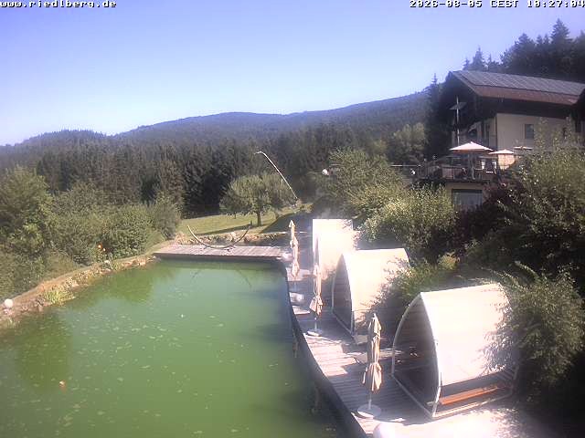Archiv Foto Webcam Hotel Riedlberg, Bayerischer Wald