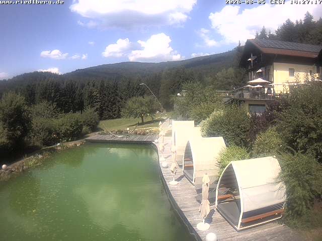 Archiv Foto Webcam Hotel Riedlberg, Bayerischer Wald