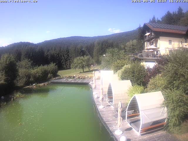 Archiv Foto Webcam Hotel Riedlberg, Bayerischer Wald