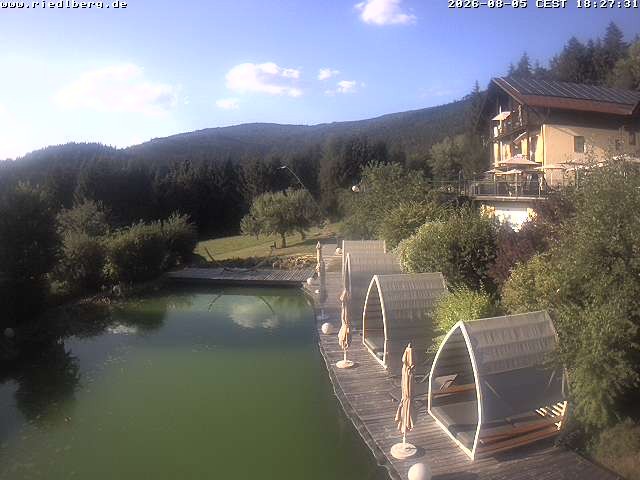 Archiv Foto Webcam Hotel Riedlberg, Bayerischer Wald