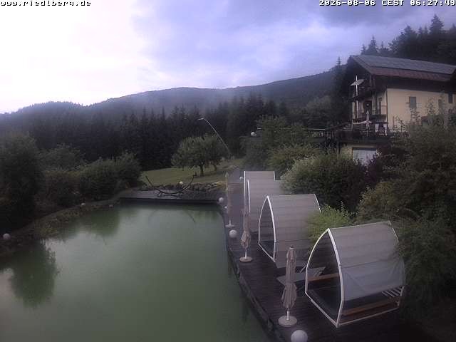 Archiv Foto Webcam Hotel Riedlberg, Bayerischer Wald