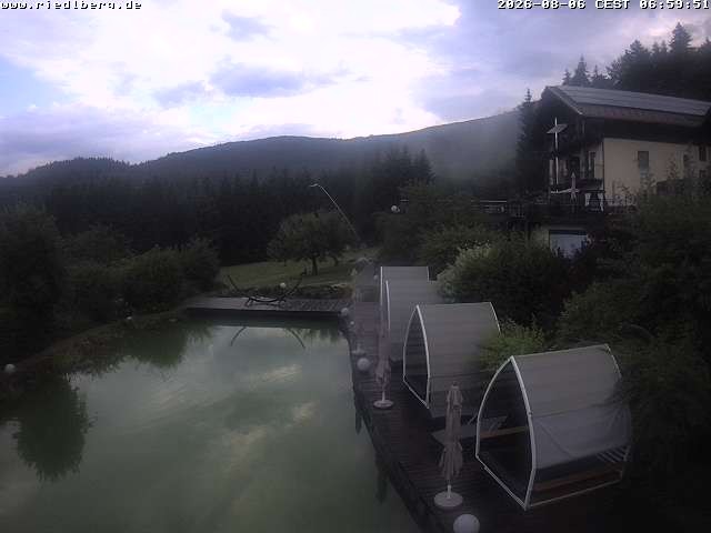 Archiv Foto Webcam Hotel Riedlberg, Bayerischer Wald