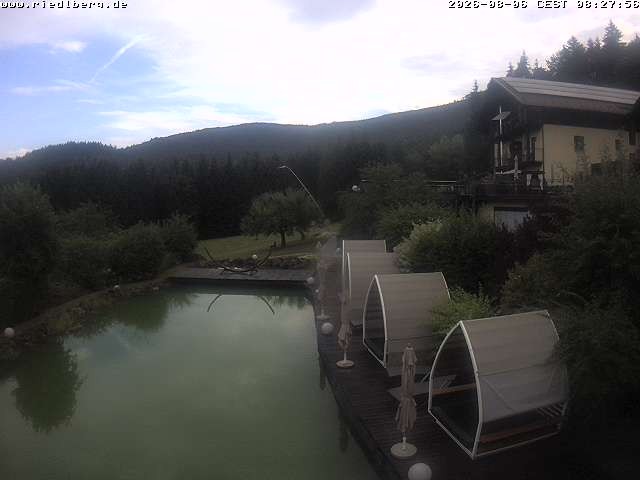 Archiv Foto Webcam Hotel Riedlberg, Bayerischer Wald