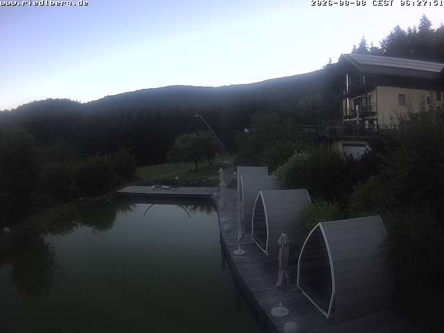 Archived image Webcam Hotel Riedlberg, Bavarian Forest