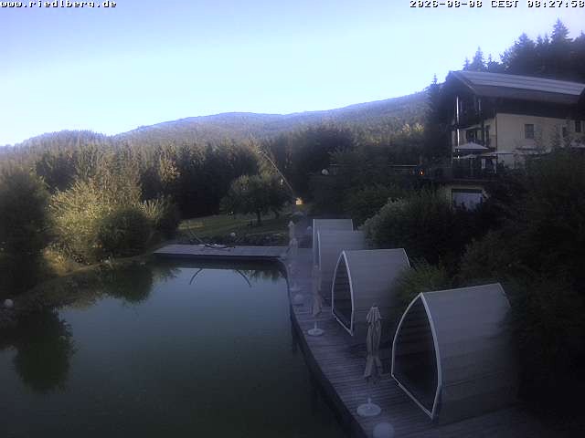 Archived image Webcam Hotel Riedlberg, Bavarian Forest