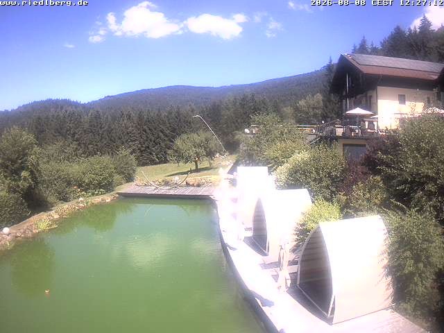 Archived image Webcam Hotel Riedlberg, Bavarian Forest