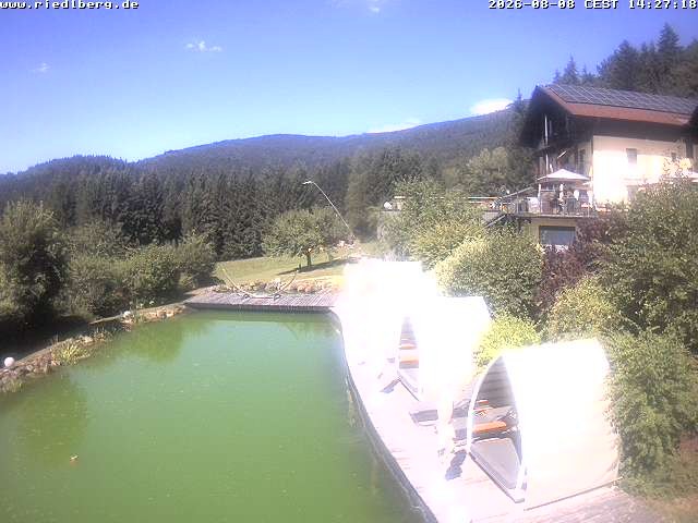 Archived image Webcam Hotel Riedlberg, Bavarian Forest