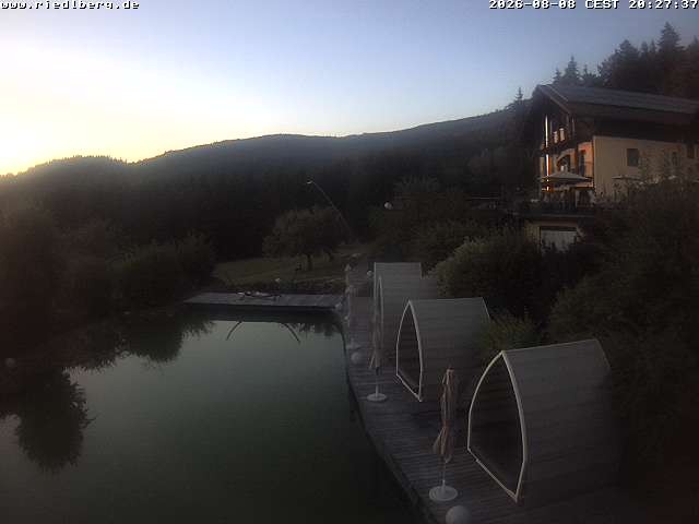 Archived image Webcam Hotel Riedlberg, Bavarian Forest