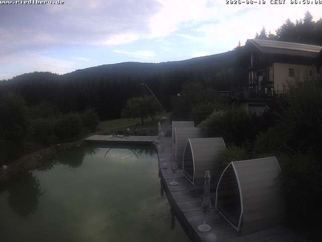 Archiv Foto Webcam Hotel Riedlberg, Bayerischer Wald
