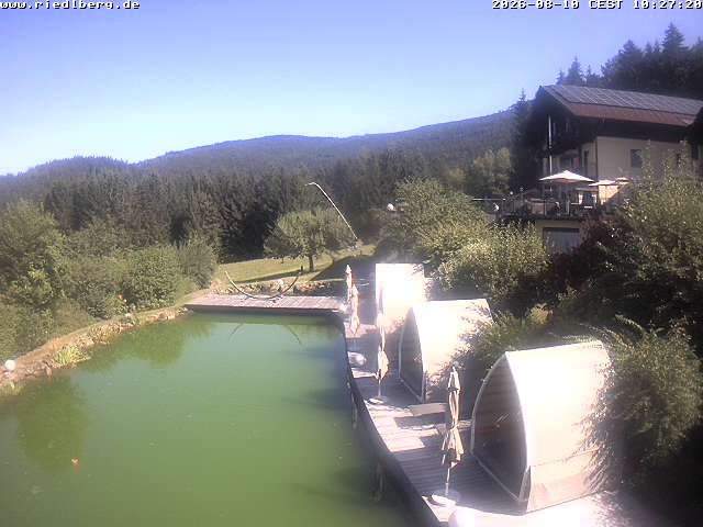 Archiv Foto Webcam Hotel Riedlberg, Bayerischer Wald