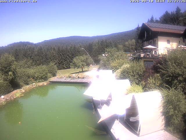 Archiv Foto Webcam Hotel Riedlberg, Bayerischer Wald