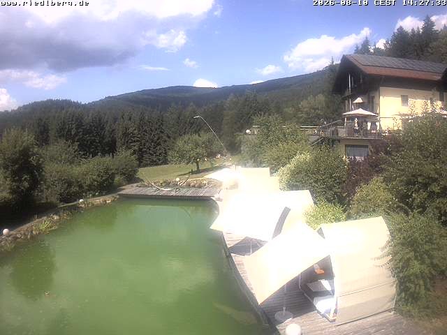Archiv Foto Webcam Hotel Riedlberg, Bayerischer Wald
