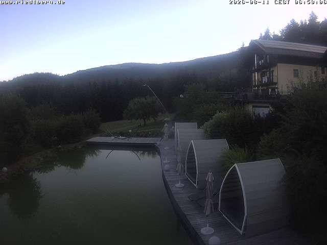 Archiv Foto Webcam Hotel Riedlberg, Bayerischer Wald