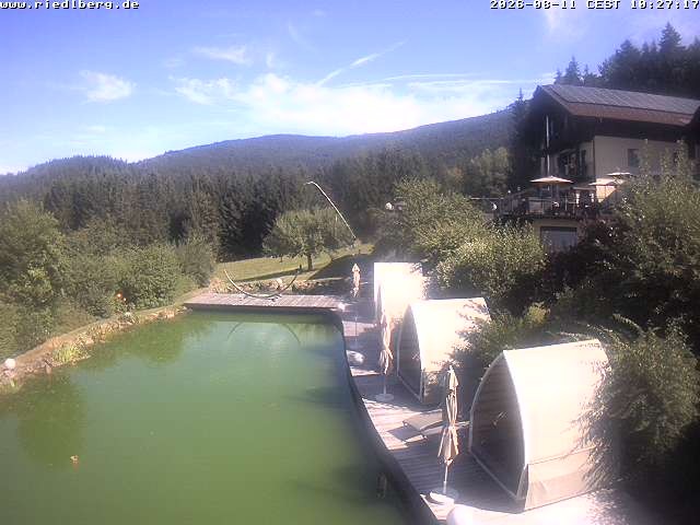 Archiv Foto Webcam Hotel Riedlberg, Bayerischer Wald