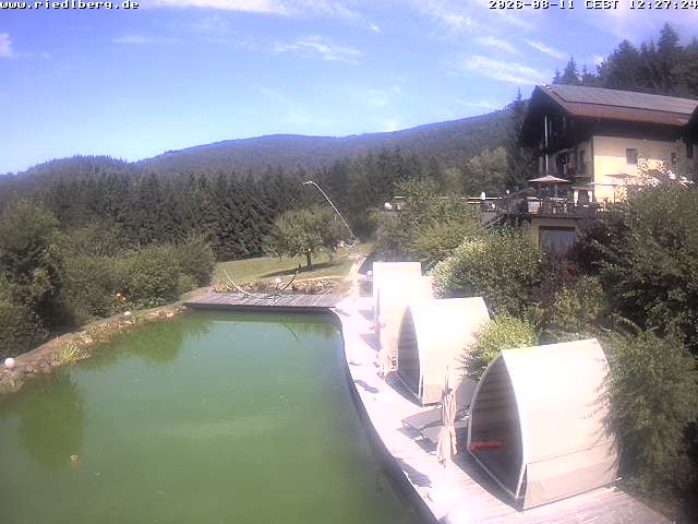 Archiv Foto Webcam Hotel Riedlberg, Bayerischer Wald