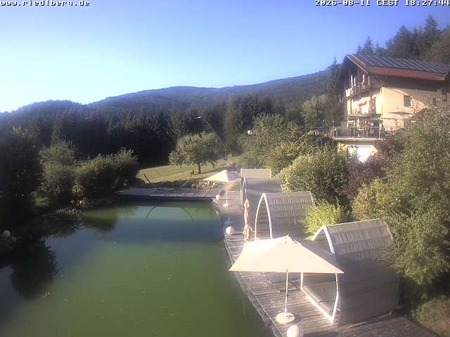 Archiv Foto Webcam Hotel Riedlberg, Bayerischer Wald