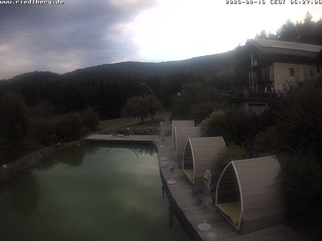 Archived image Webcam Hotel Riedlberg, Bavarian Forest