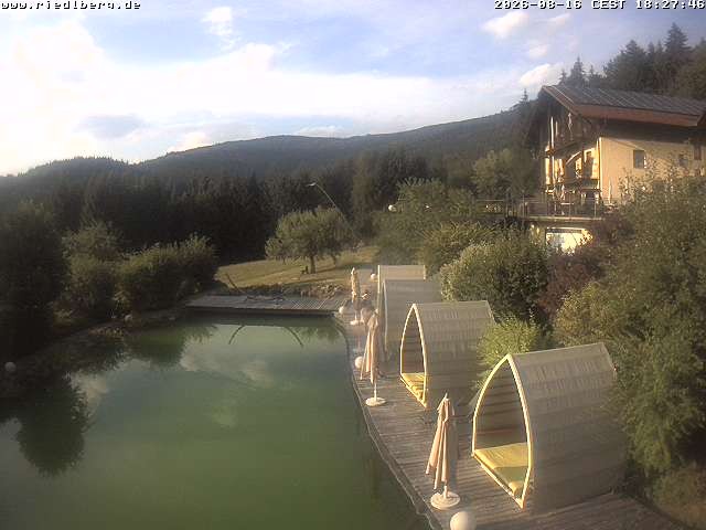 Archived image Webcam Hotel Riedlberg, Bavarian Forest