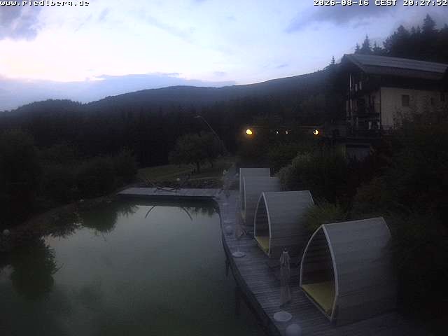 Archived image Webcam Hotel Riedlberg, Bavarian Forest