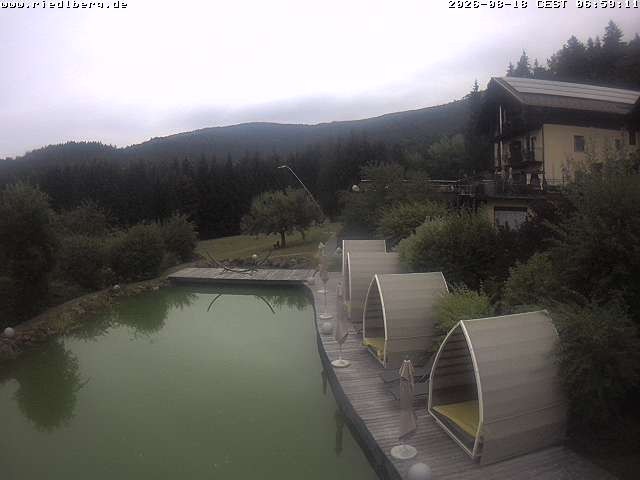 Archived image Webcam Hotel Riedlberg, Bavarian Forest