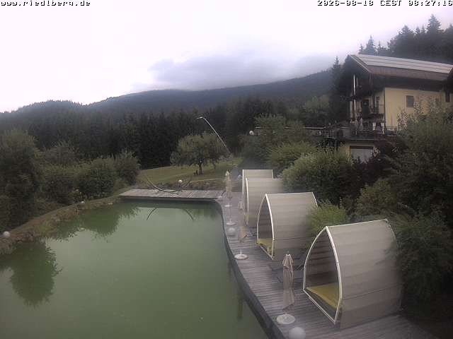 Archived image Webcam Hotel Riedlberg, Bavarian Forest